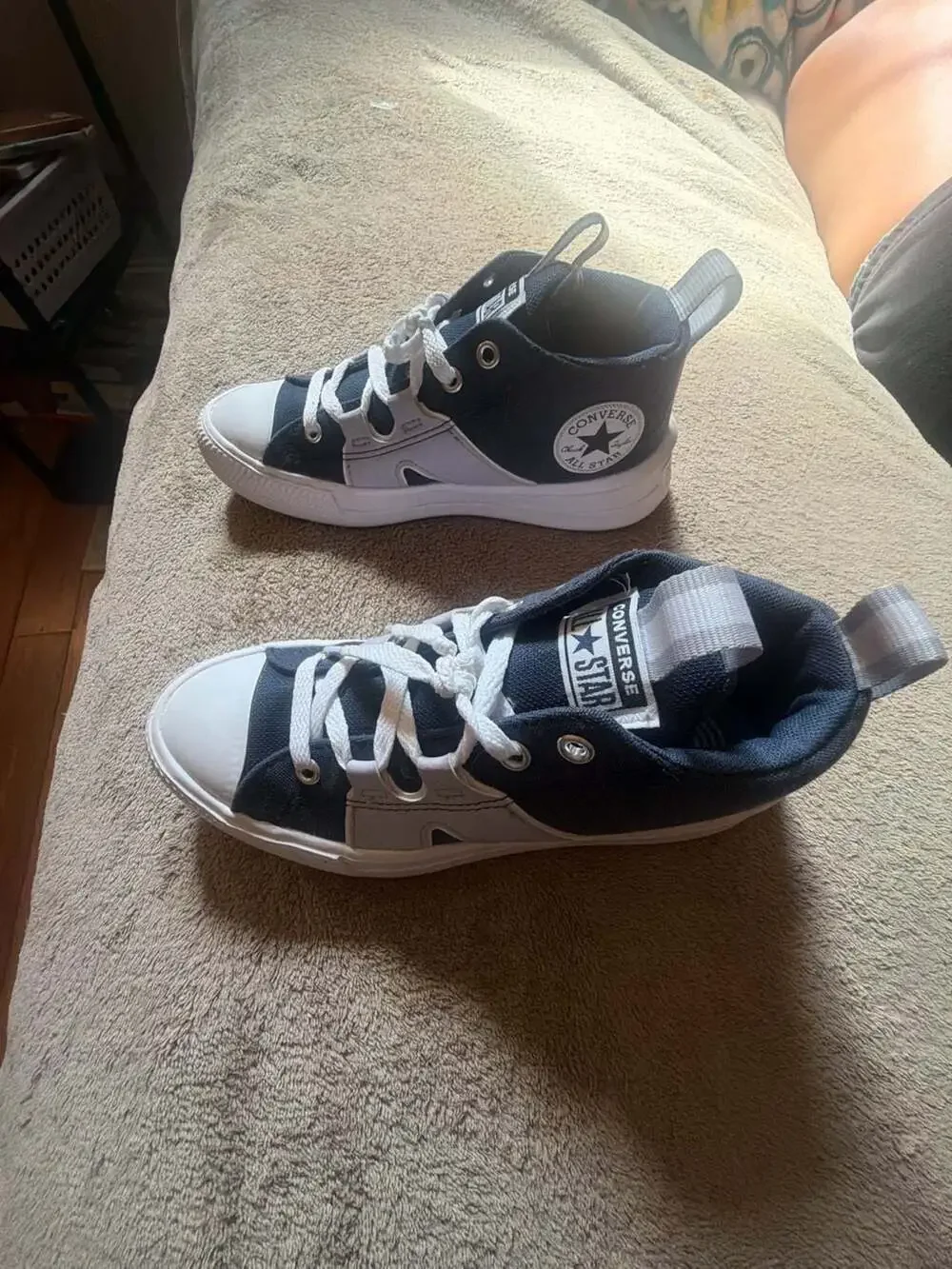 Converse Chuck Taylor All Star Ultra Mid Kids Sneakers Navy Blue